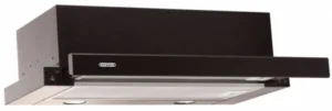 Витяжка кухонна ELEYUS Storm 700 60 BL 156Вт, 700 м³/год, телескопічна, чорна (витяжка ELEYUS, телескопічна)