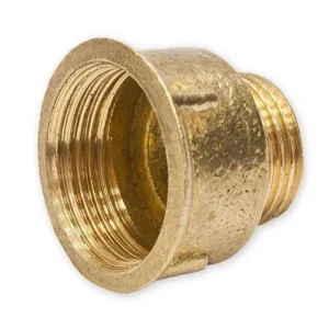 Перехідник латунний 1 1/2″ В × 1 1/4″ Н (внутрішня/зовнішня)