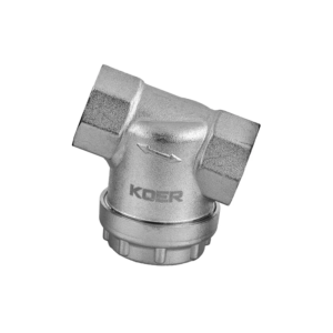 Фільтр грубої очистки KOER 3/4″ (нікель) (КОЕР)