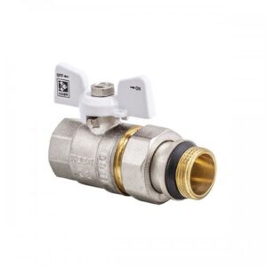 Кран KOER з американкою 3/4 дюйма White (білий) (КОЕР)