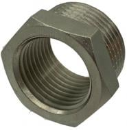 Перехідник латунний 1/2″ × 1″ Gross (внутрішня/зовнішня, ГРОСС)