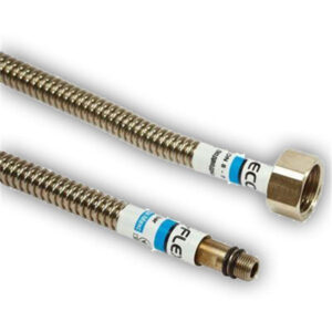 Шланг для змішувача гофра нерж M10×1/2 150 см GROSS