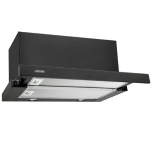 Витяжка кухонна ELEYUS Storm G 1200 LED SMD 60 BL 226Вт, 1200 м³/год, телескопічна, чорна (витяжка ELEYUS, телескопічна)