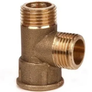 Трійник латунний 1/2″ В-В-В (внутрішня/внутрішня/внутрішня)