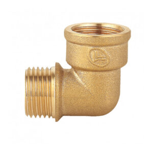 Угол латунний 3/4″ Н × Н (зовнішня/зовнішня)